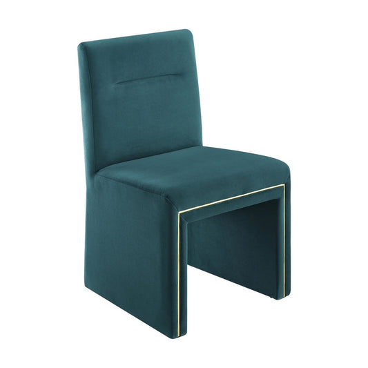 Jaffa Teal Velvet Dining Chair- Local Pick Up Only