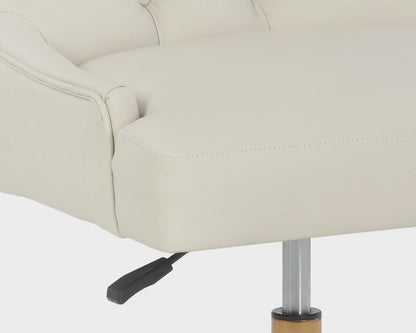 Delilah Cream Office Chair- Local Pick Up Only