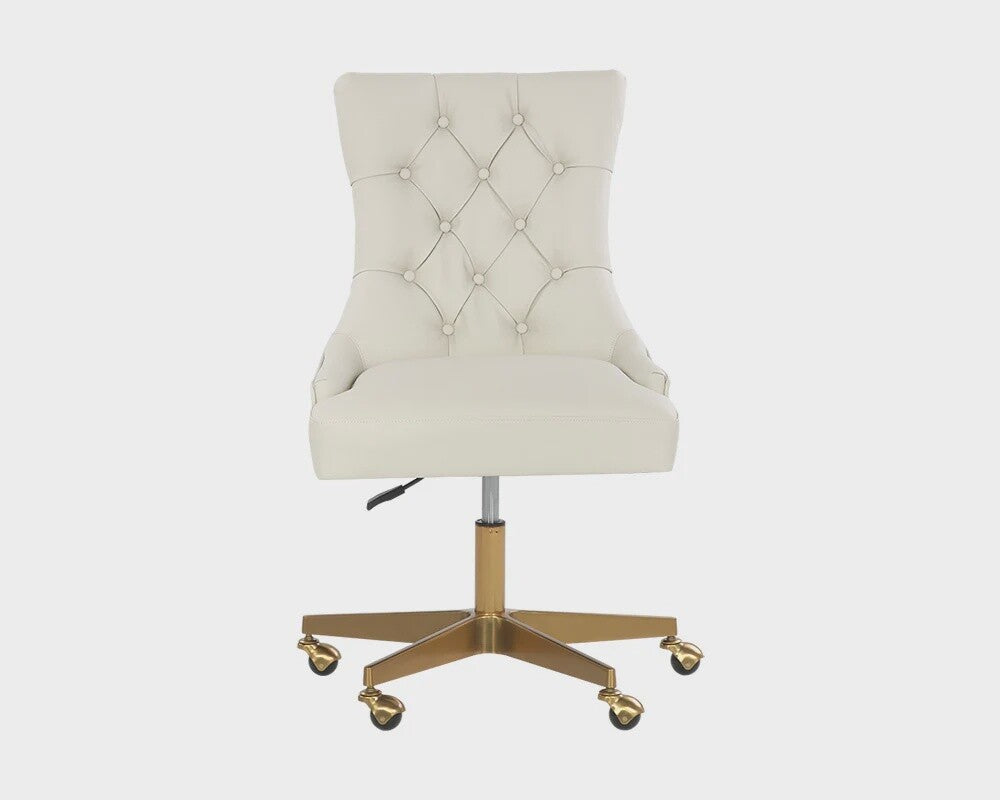 Delilah Cream Office Chair- Local Pick Up Only