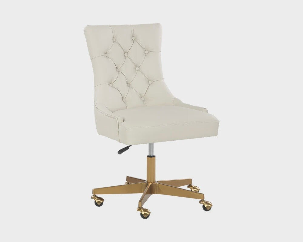 Delilah Cream Office Chair- Local Pick Up Only