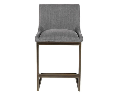 Holly Counter Stool- Zenith Graphite Grey