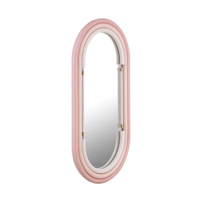 Neon Floor Mirror in Pink-OPEN BOX