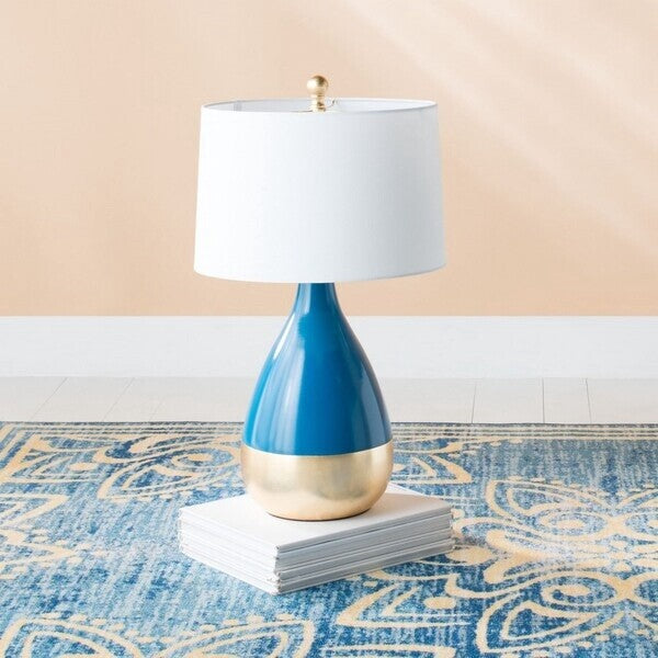 Gold Leaf Lamp