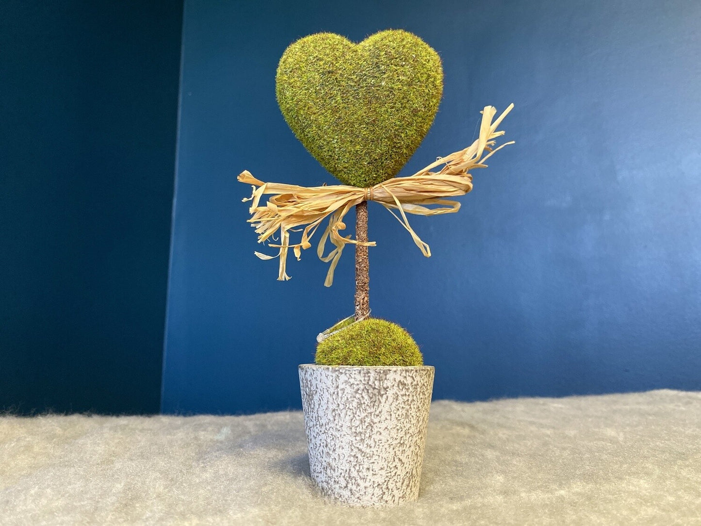 Heart Shaped Faux Plant