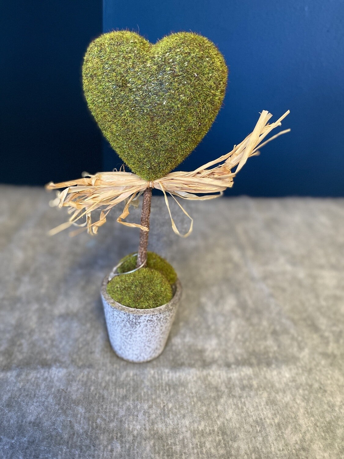 Heart Shaped Faux Plant