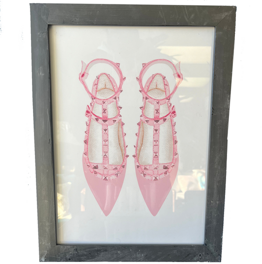 Ballet Slippers Print-OPEN BOX