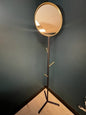 Metal Coat Rack w/ Mirror