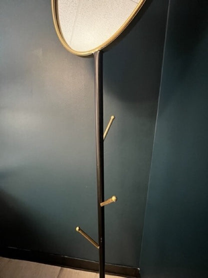 Metal Coat Rack w/ Mirror