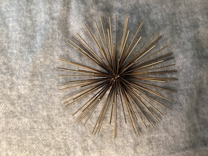 Metal spiky decor-OPEN BOX