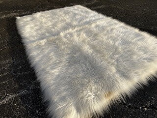 Faux Sheepskin Rug (3' x 5')- Local Pick Up Only