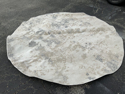 Round Diamond Areu Rug 