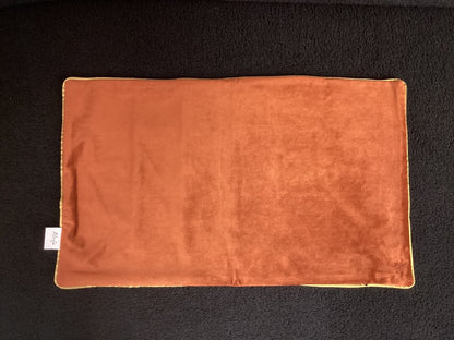 Copper Gold Foil Pillow Cover (12”x20”)