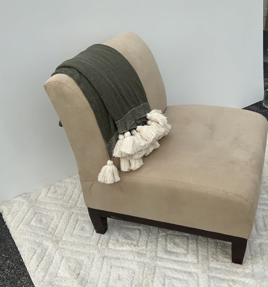 Tan chair-OPEN BOX