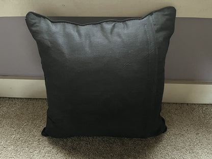 Charcoal Black Accent Pillow