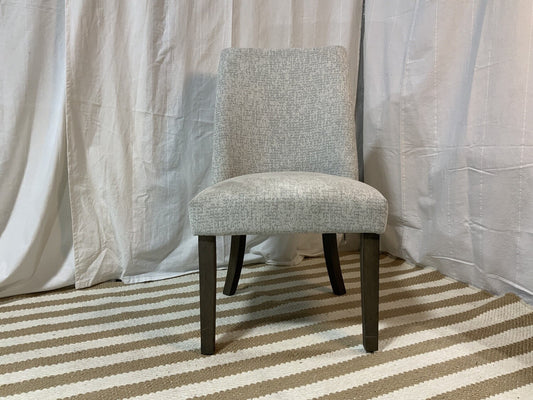 Cream and blue dining chair (Set of 4) - Local Pick Up Only