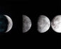 Moon Phases - 72" X 30" - Charcoal Frame