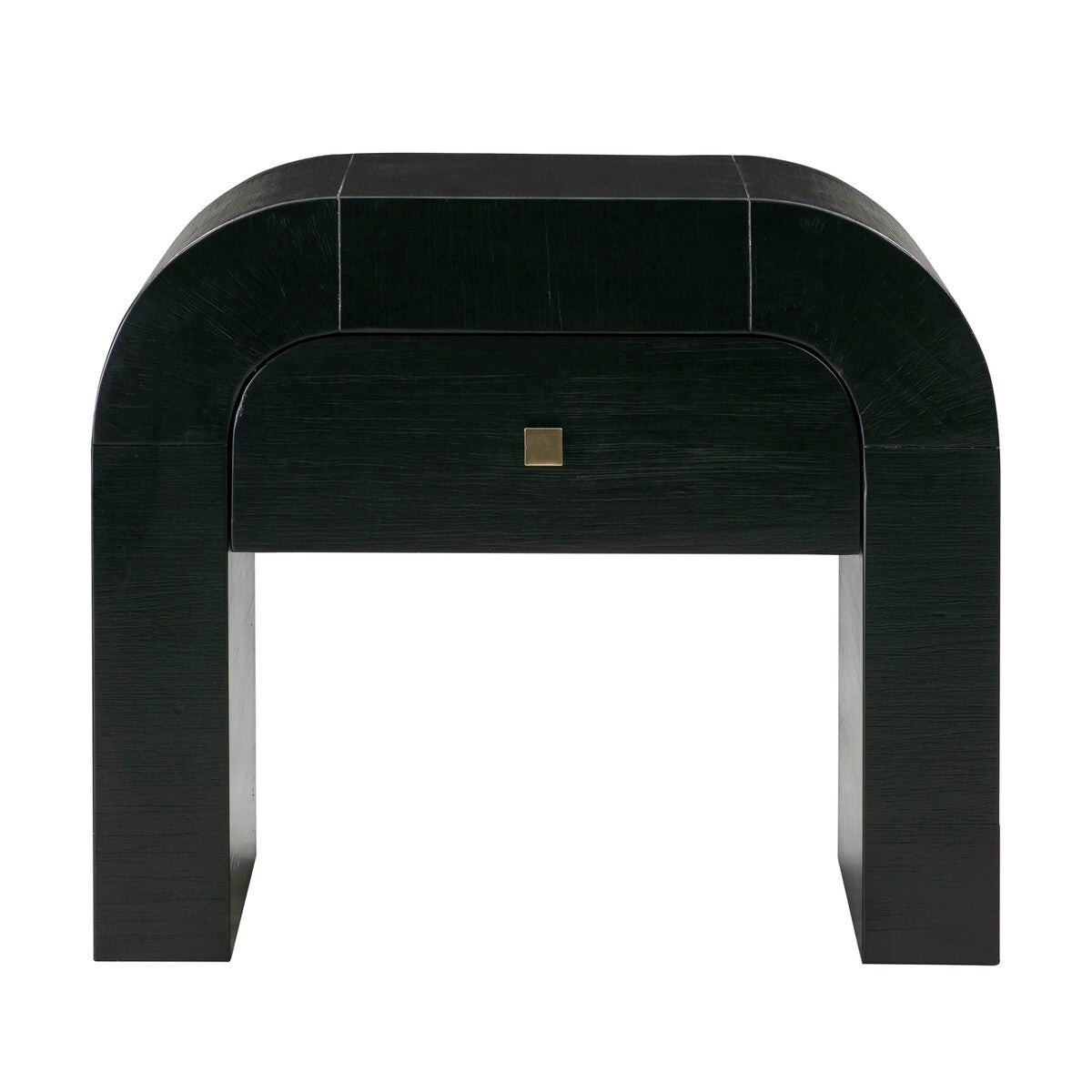 Hump Black Nightstand