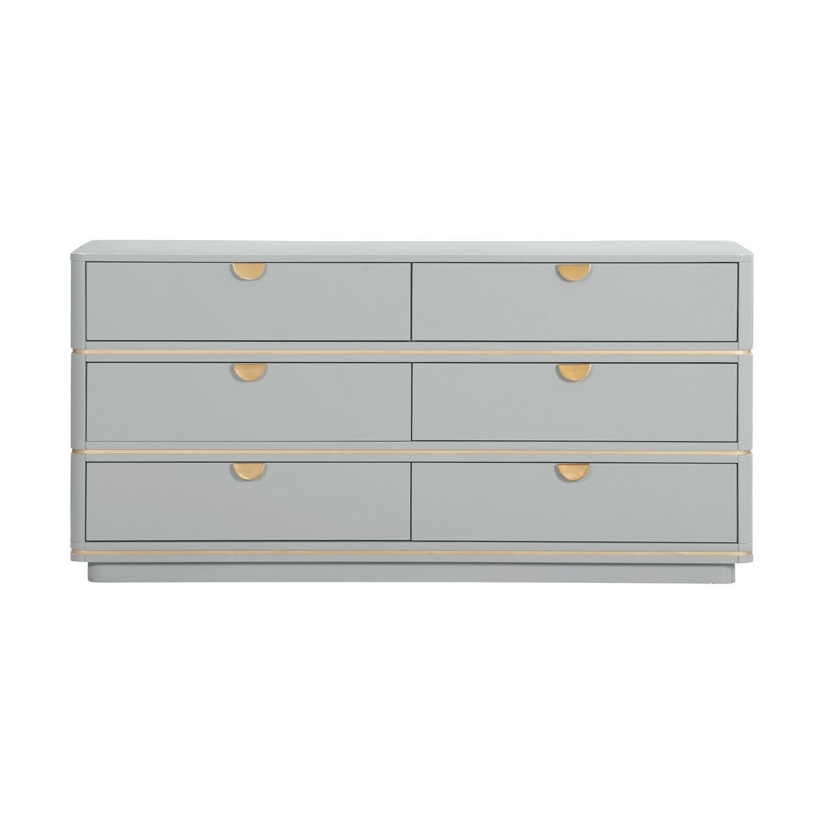 Julieta Grey 6 Drawer Dresser