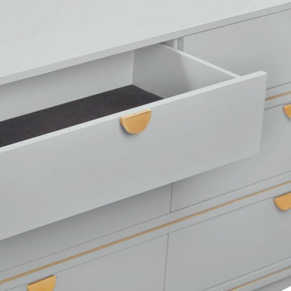 Julieta Grey 6 Drawer Dresser