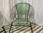 Green and gray outdoor chairs SET OF 2- Local Pick Up Only