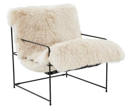 Kimi Natural Genuine Sheepskin Chair