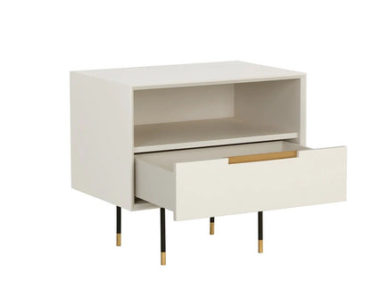 contemporary nightstand with modern design