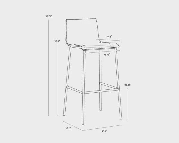 Ria Barstool-OPEN BOX