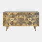 Herringbone Mango Wood Sideboard- Local Pick Up or Local Delivery Only