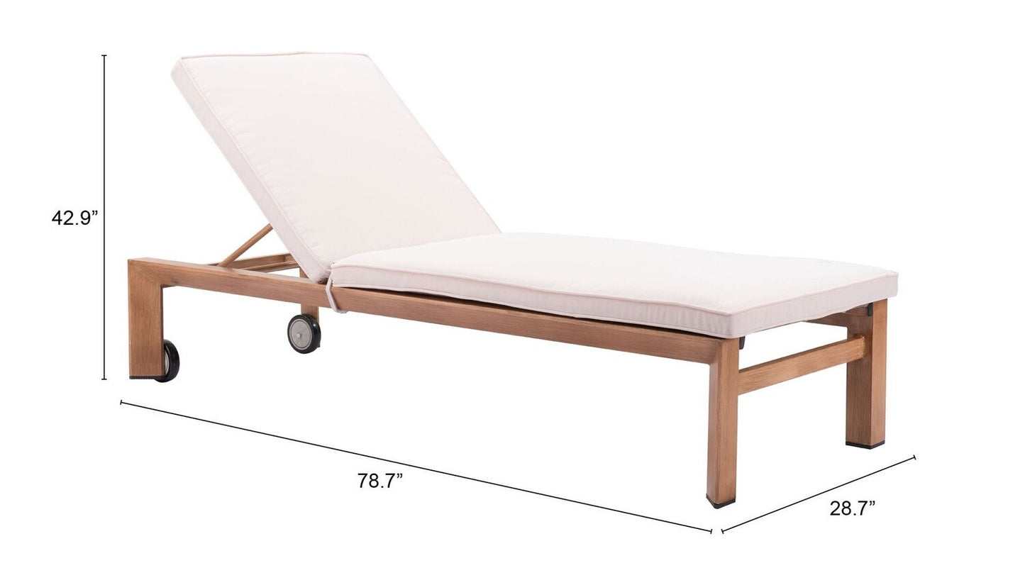 Cozumel Lounge Chair for outdoor use