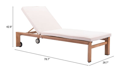 Cozumel Lounge Chair for outdoor use