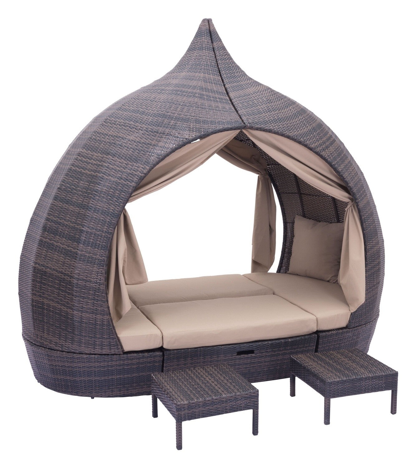 Majorca Daybed Brown & Beige