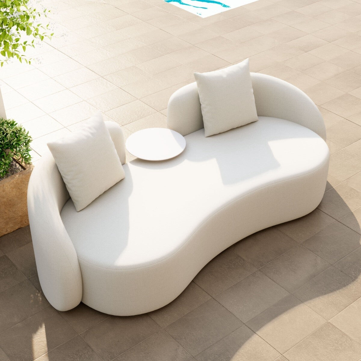 Sunny Isles Loveseat Beige