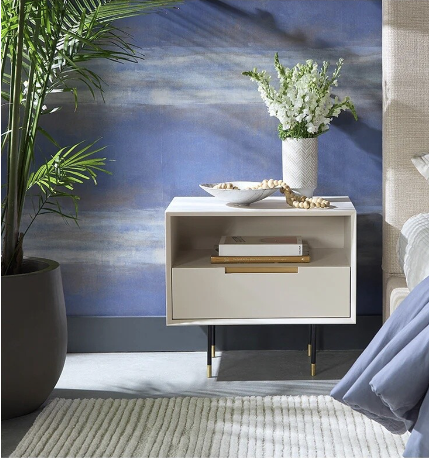 contemporary nightstand with modern design