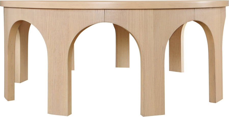 The Riz Solid Wood/Oak Veneer Coffee Table