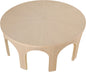 The Riz Solid Wood/Oak Veneer Coffee Table