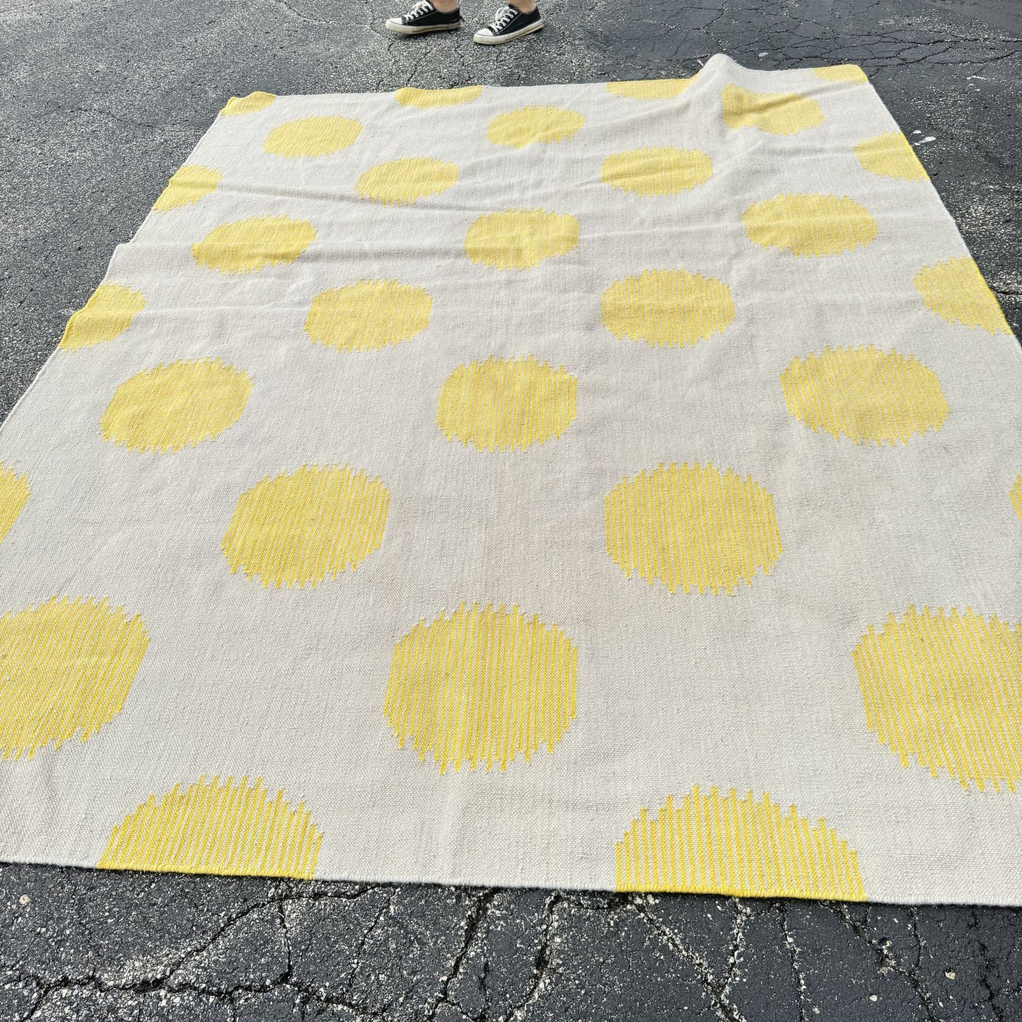 NY Dot Leo Sun Rug - Rectangle - (7 x 9)