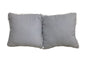 Grey 17”x17” Decorative Pillow Set of 2