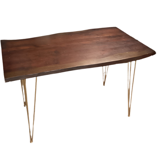 Wood Pin Leg Table