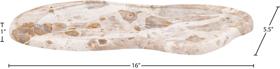 Beige Marble Tray