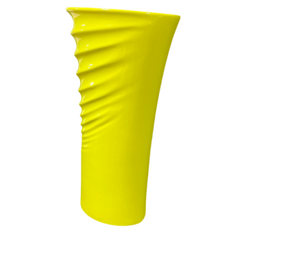 Lime ceramic vase