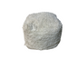 Fuzzy Ottoman Pouf in Cream- Open Box