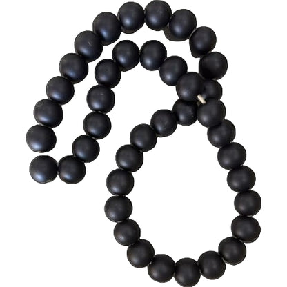 Black Wood Beads — Open Box
