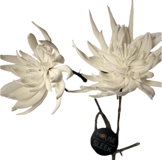 White Flower Stem