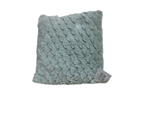 Petite green pillow -open box-