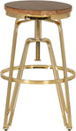 Gold Metal Barstool