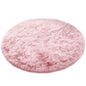 Pink Faux Fur Rug- 3'x3'
