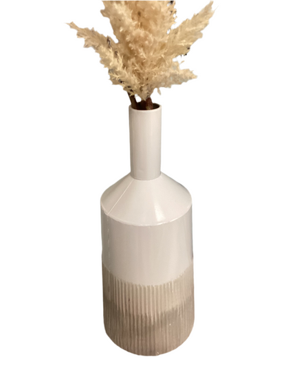 Textured Tin planter Vase-8077