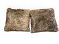 Faux Fur Pillow (Set of 2) -Open Box-