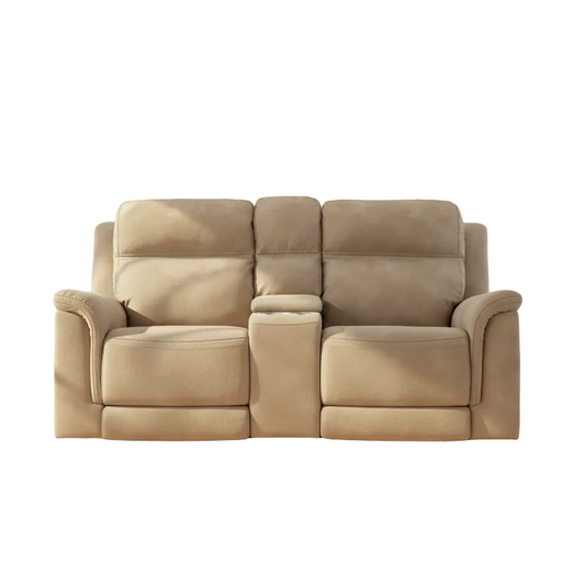 Faux Leather Two Seat Recliner