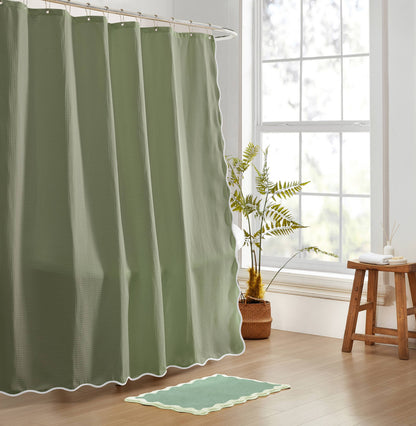 Sage Wave Bath Mat- 16"x24"